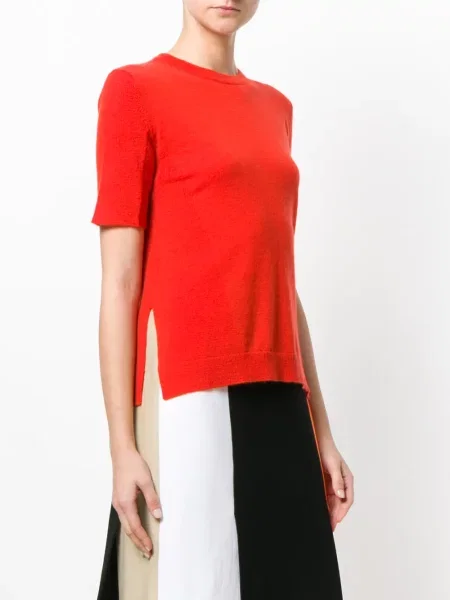 Bluzka Cashmere In Love z kaszmiru żółta