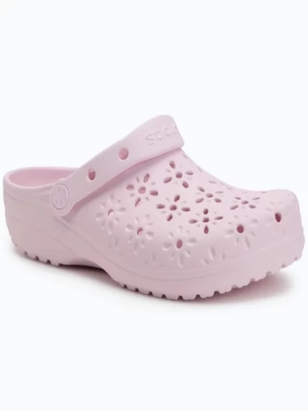 Сабо Crocs синтетичний рожевий