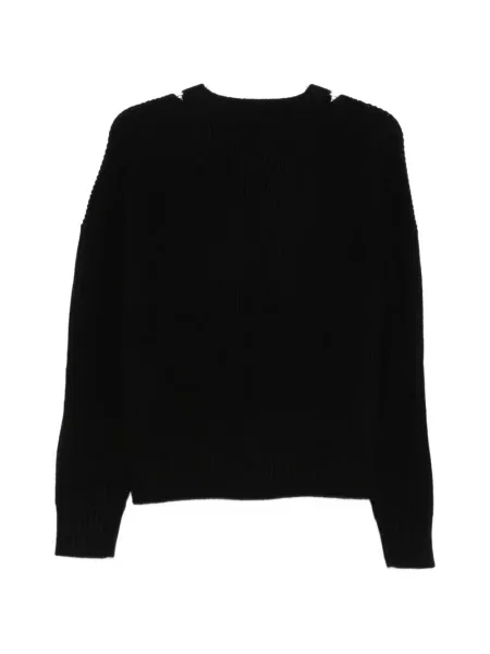 Cardigan P.a.r.o.s.h. tricotate negru