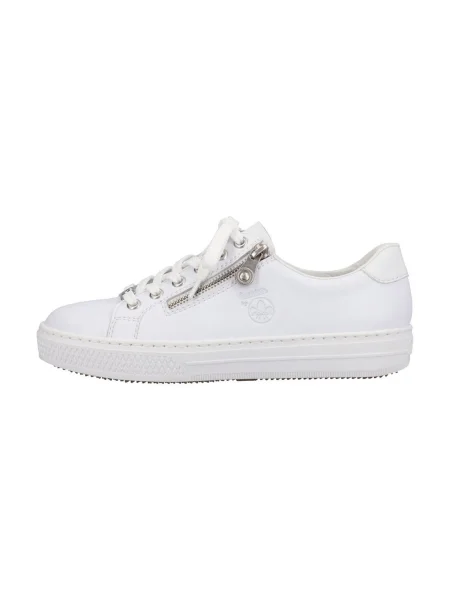 Sneakerși Rieker alb
