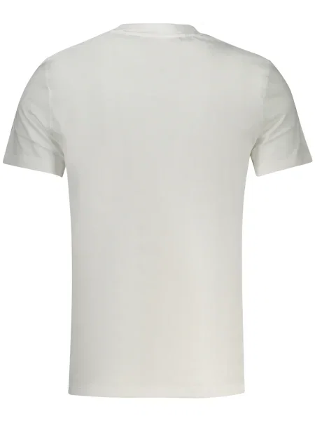 Tricou Guess Jeans scurt alb