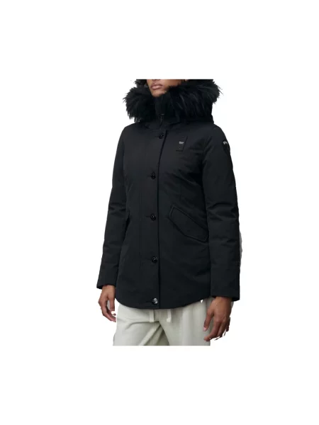 Parka Blauer ocieplana czarna