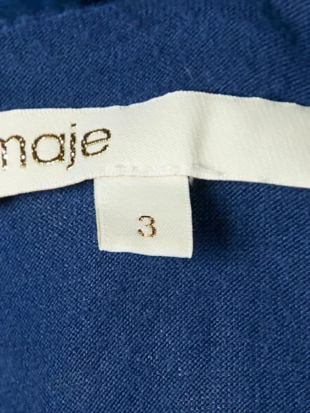 Rochie Maje cu dungi plasă albastru