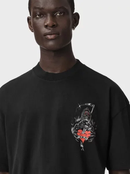 Футболка Allsaints черная