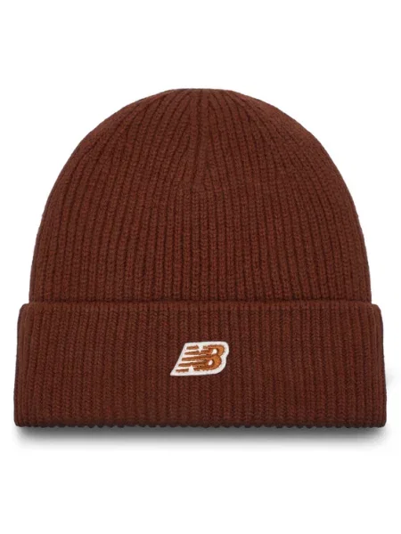 Căciulă New Balance Winter Watchman Beanie Patch maro
