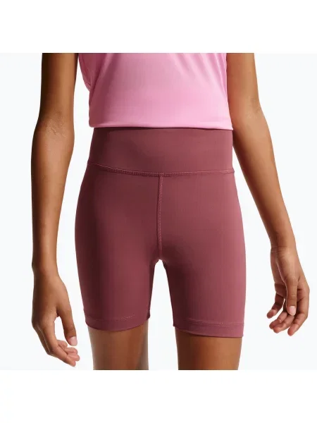 Gyerek rövidnadrág Nike One pink smoke/white. Méret: fehér