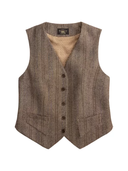 Vestă Ralph Lauren Rrl cu model herringbone