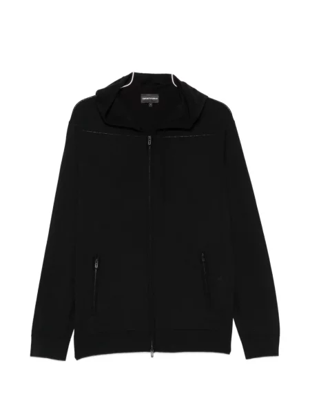 Pulover Emporio Armani de lână negru