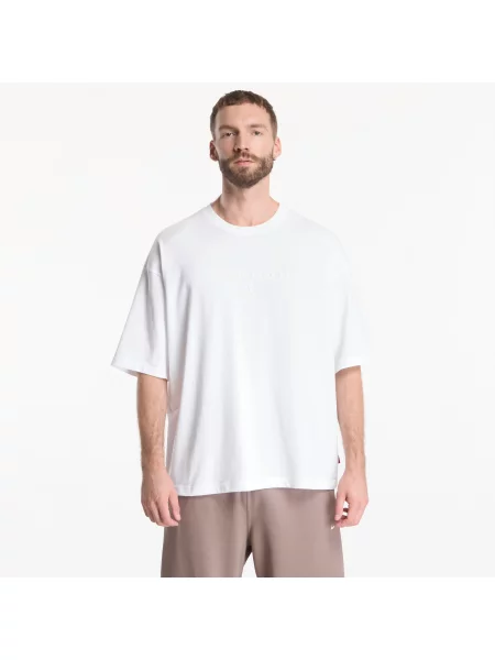 Tricou Jordan Flight Oversized T-Shirt White S alb
