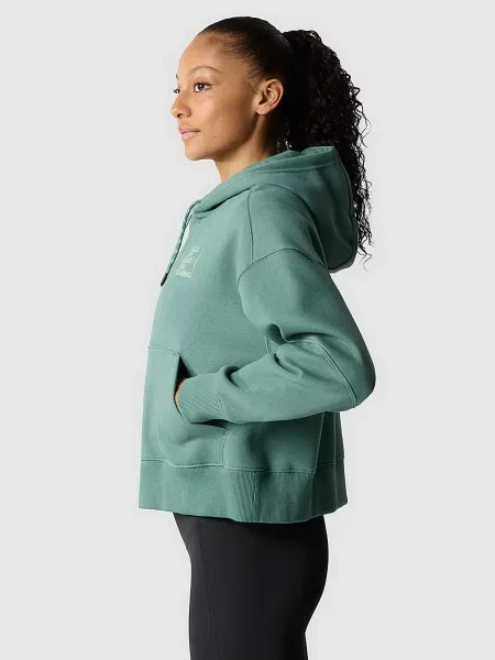 Худи The North Face зеленое