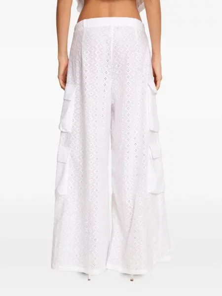 Pantaloni cargo Amir Slama alb