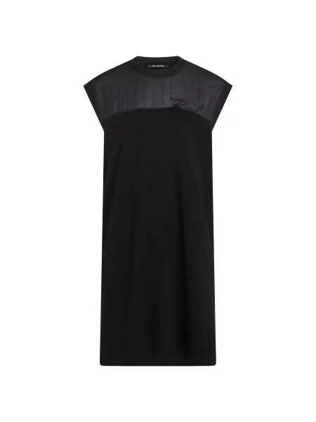 Karl Lagerfeld Rochie negru