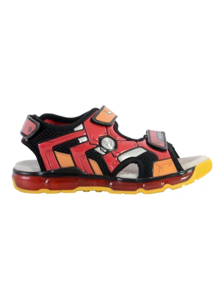 Sandały GEOX J SANDAL ANDROID BOY czerwony