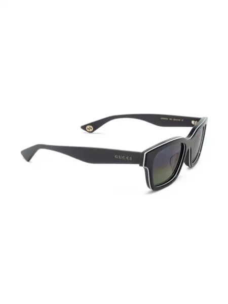 Ochelari de soare pătrați Gucci Eyewear negru