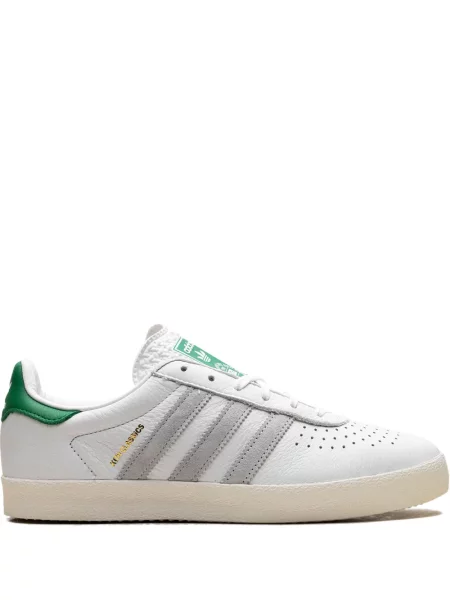 Sneakerși Adidas Gazelle de catifea alb