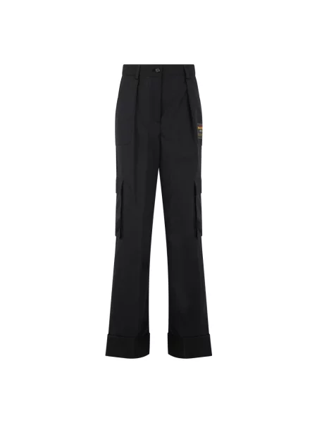 Spodnie Moschino czarne