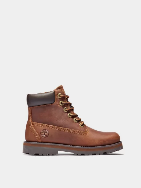 Детские ботинки Timberland коричневые