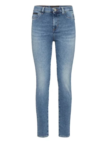 Jeansy Philipp Plein niebieskie