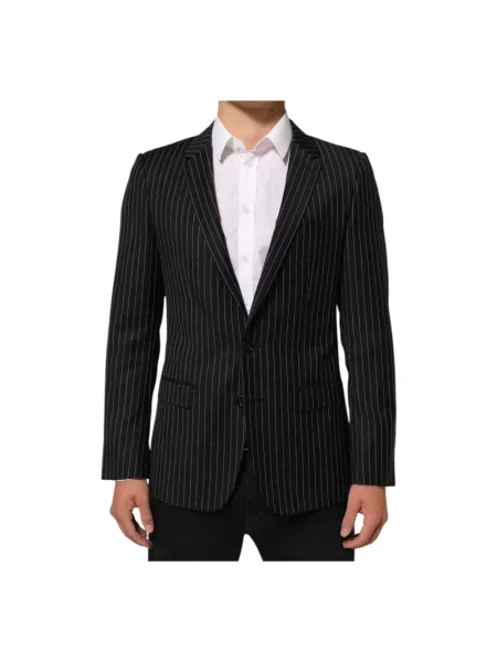 Marynarka Dolce And Gabbana garniturowa czarna