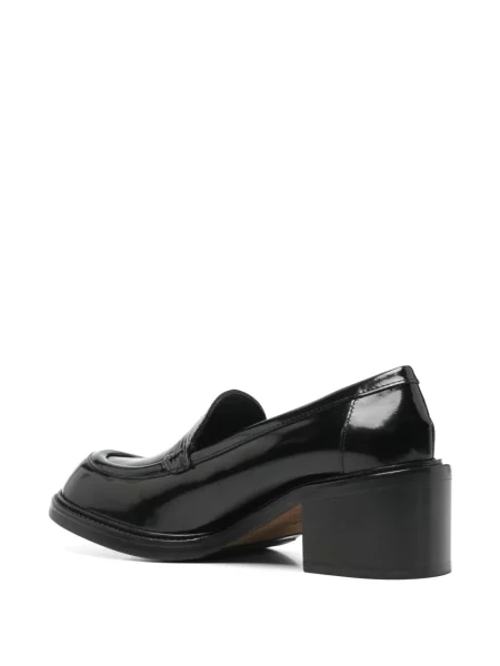 Pantofi cu toc Agl din piele negru