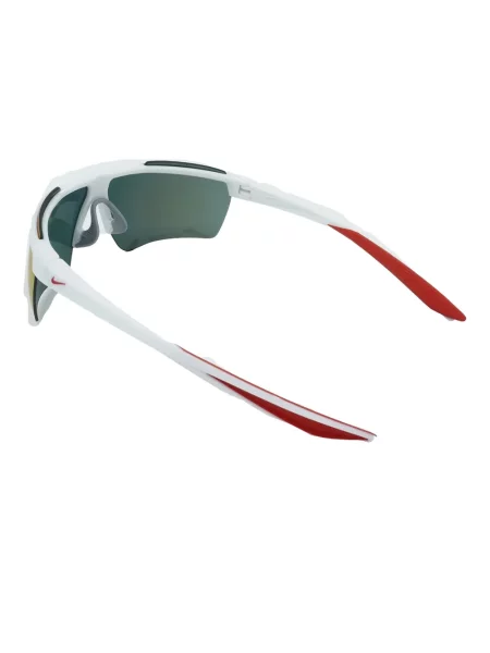 Ochelari de soare Nike cu cordon din jerseu cu imprimeu abstract gri