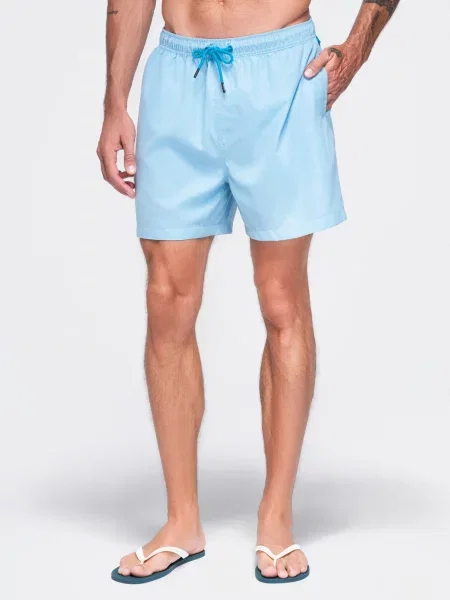 Ombre Sportovní kalhoty světlemodrá