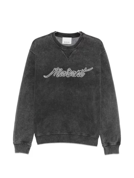 Hanorac Marant cu broderie gri