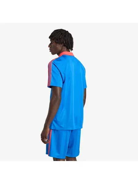 С яка тениска Adidas Originals от джърси синьо