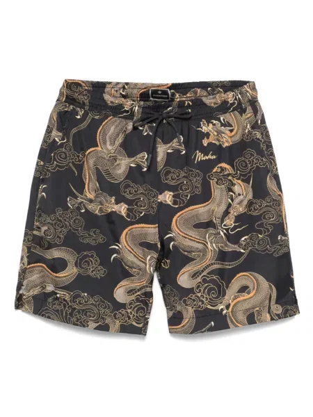 Slip de baie Maharishi negru