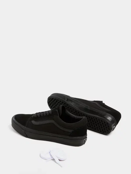 Замшевые кеды Vans черные