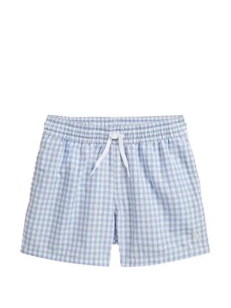 Kąpielówki dziecięce Polo Ralph Lauren niebieskie