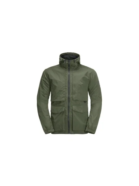 Geacă Jack Wolfskin verde