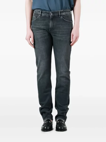 Blugi Pt Torino cu 5 buzunare negru