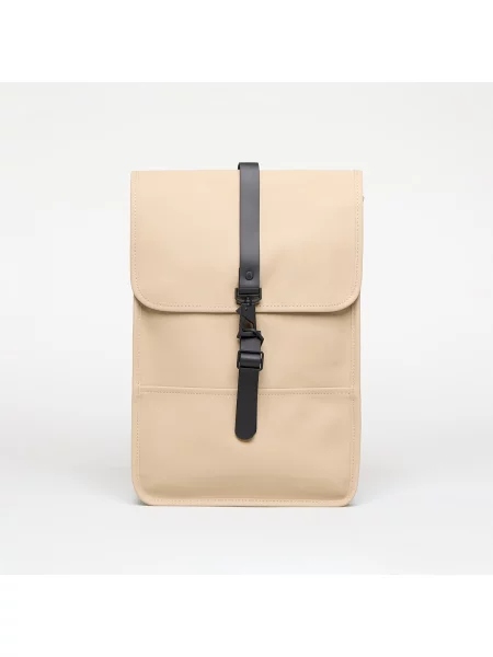 Раница Rains Backpacks голям с изчистен дизайн бежово
