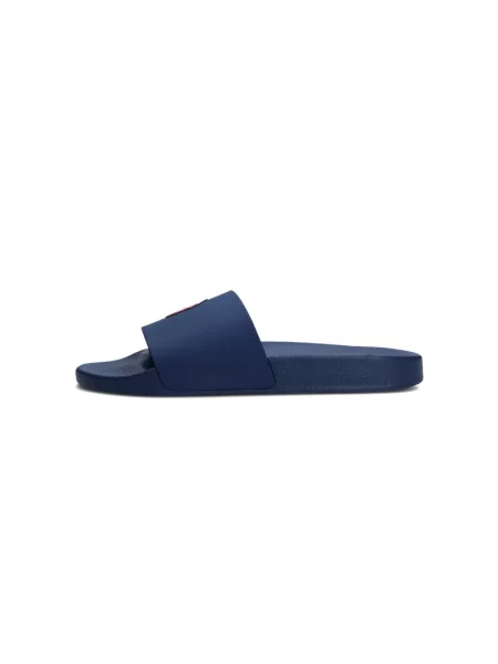 Klapki Ralph Lauren niebieskie