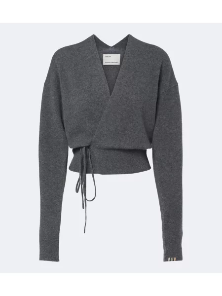 Cardigan Extreme Cashmere din cașmir plic gri