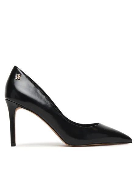Tommy Hilfiger Pantofi cu subțire Essential Pointed Pump negru