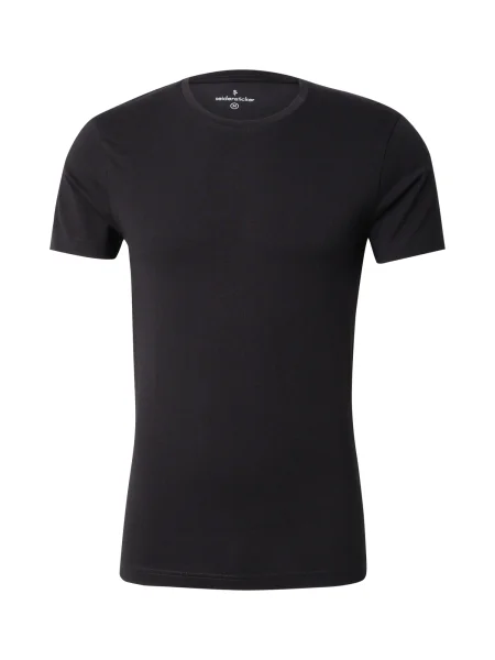 SEIDENSTICKER Tricou Schwarze Rose' negru