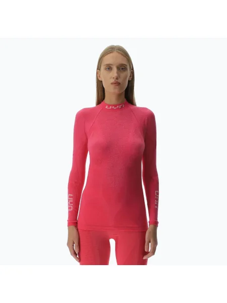 Termo tričko longsleeve UYN Elevation Biomorph LS Turtle Neck yarrow pink