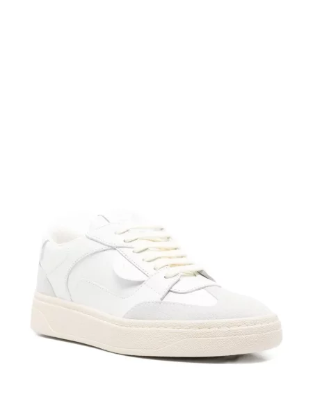 Sneakerși Giuseppe Zanotti din piele alb