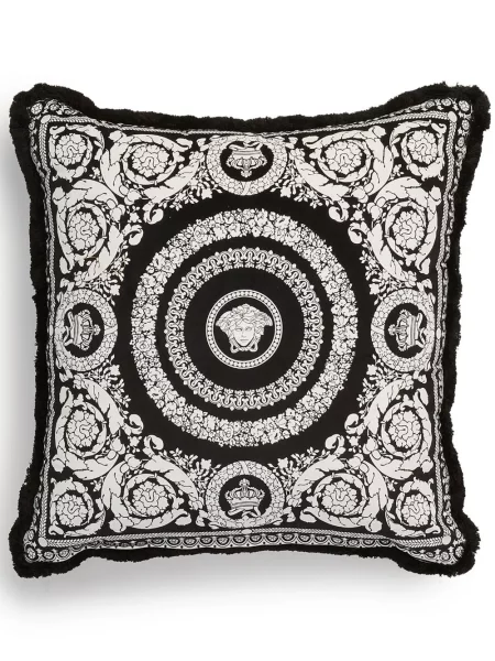Fular Versace de catifea negru