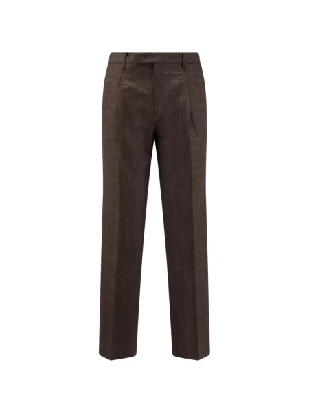 Pantaloni Germano 1952 în carouri maro
