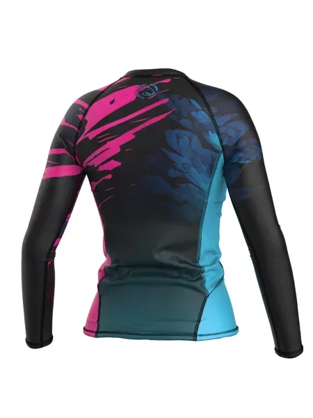 Koszulka Sportowa Rashguard MMA EXTREME HOBBY VIVID BULL TERRIER czarna