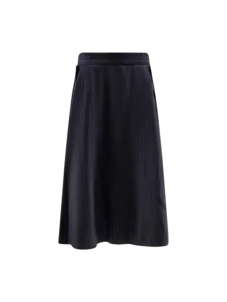 Spódnica midi Golden Goose niebieska