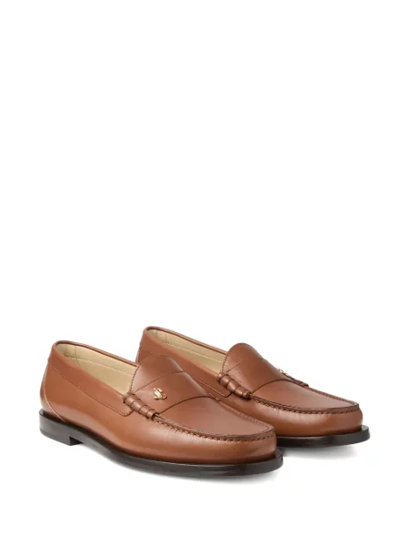 Pantofi loafer Jimmy Choo maro