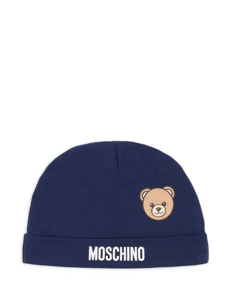 Czapka dziecięca Moschino niebieska