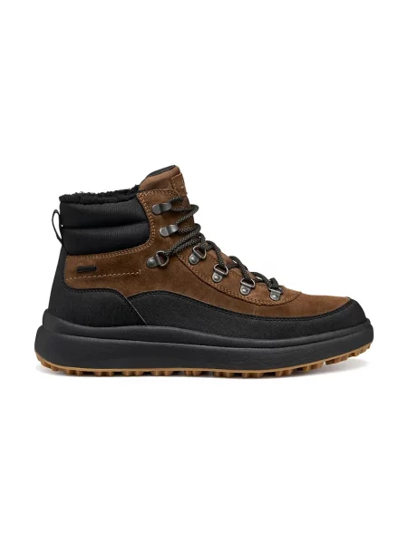 Geox pantofi înalți U GRANITO + GRIP B A maro negru