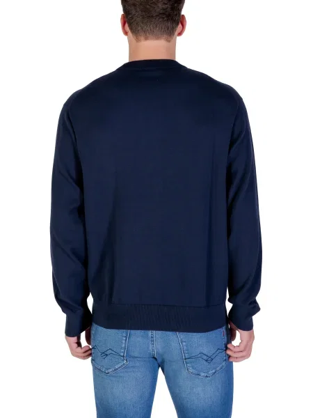 Calvin Klein Jeans Pulover Bleumarin albastru