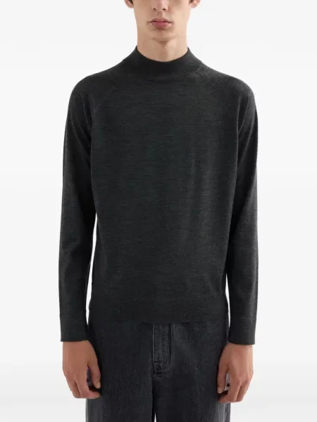 Ușor pulover Jil Sander de lână gri