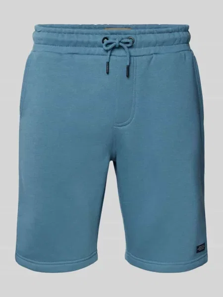 Szorty z dzianiny dresowej o kroju regular fit z naszywką z logo Blend